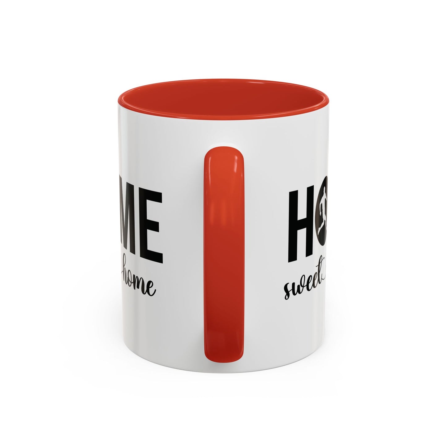 Male Soccer Player Home Sweet Home | Sports | Soccer | Housewarming | 15oz | 11oz White Mug | Color Rimmed