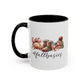 Fall Basics for a Cozy Season Home Sweet Home Gift | 11oz | 15oz | White Color Rimmed Mug