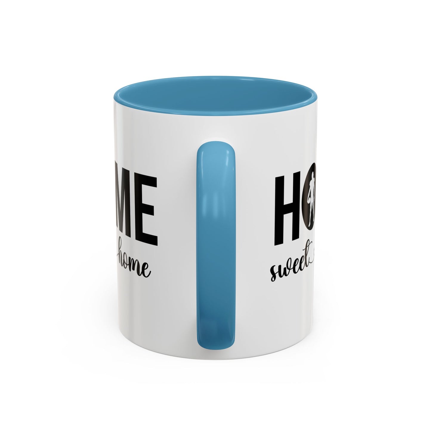 Football Player Home Sweet Home Gift | 11oz | 15oz | White Color Rimmed Mug