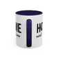 Football Player Home Sweet Home Gift | 11oz | 15oz | White Color Rimmed Mug