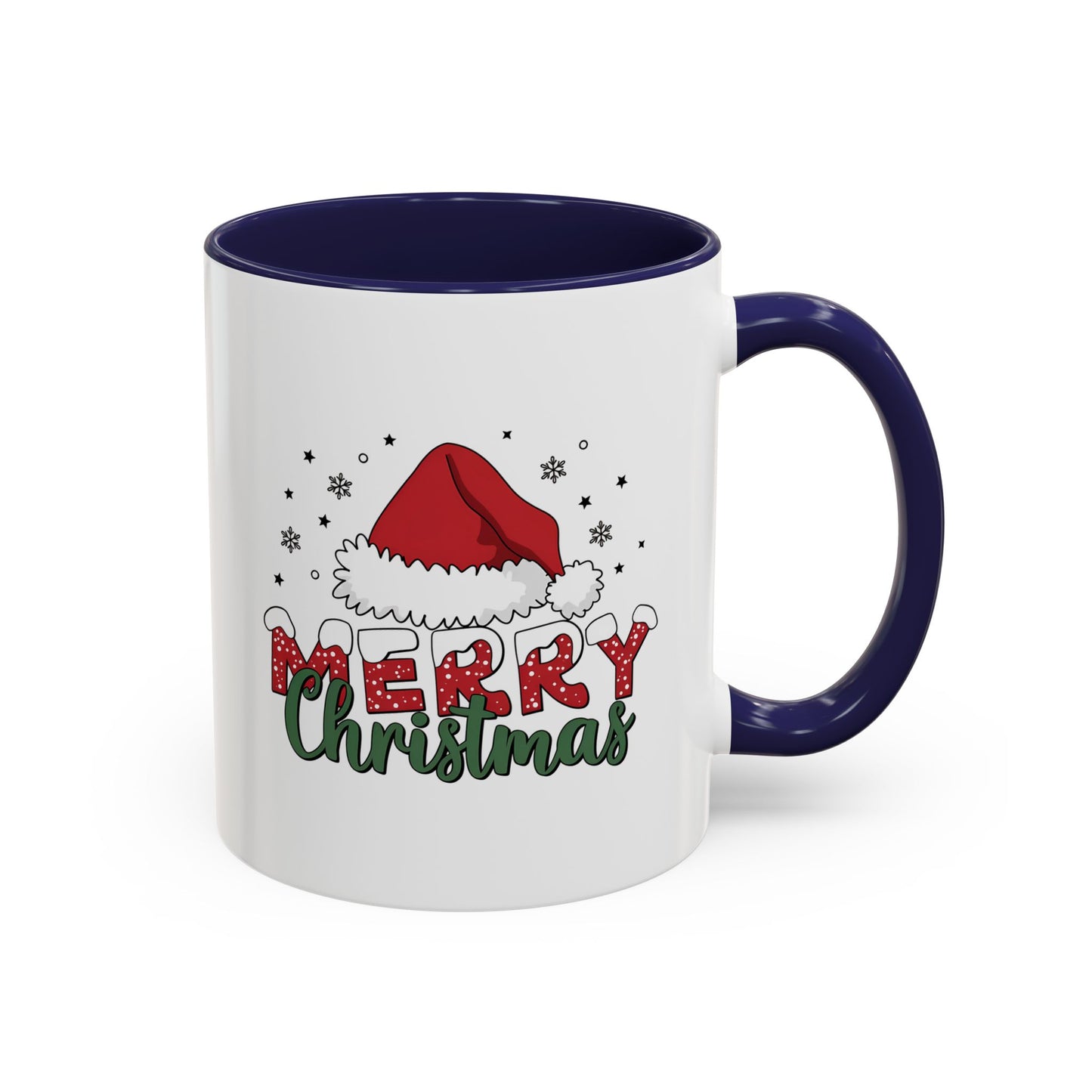 Merry Christmas Home Sweet Home Gift | 11oz | 15oz | White Color Rimmed Mug | Girl Soccer Player