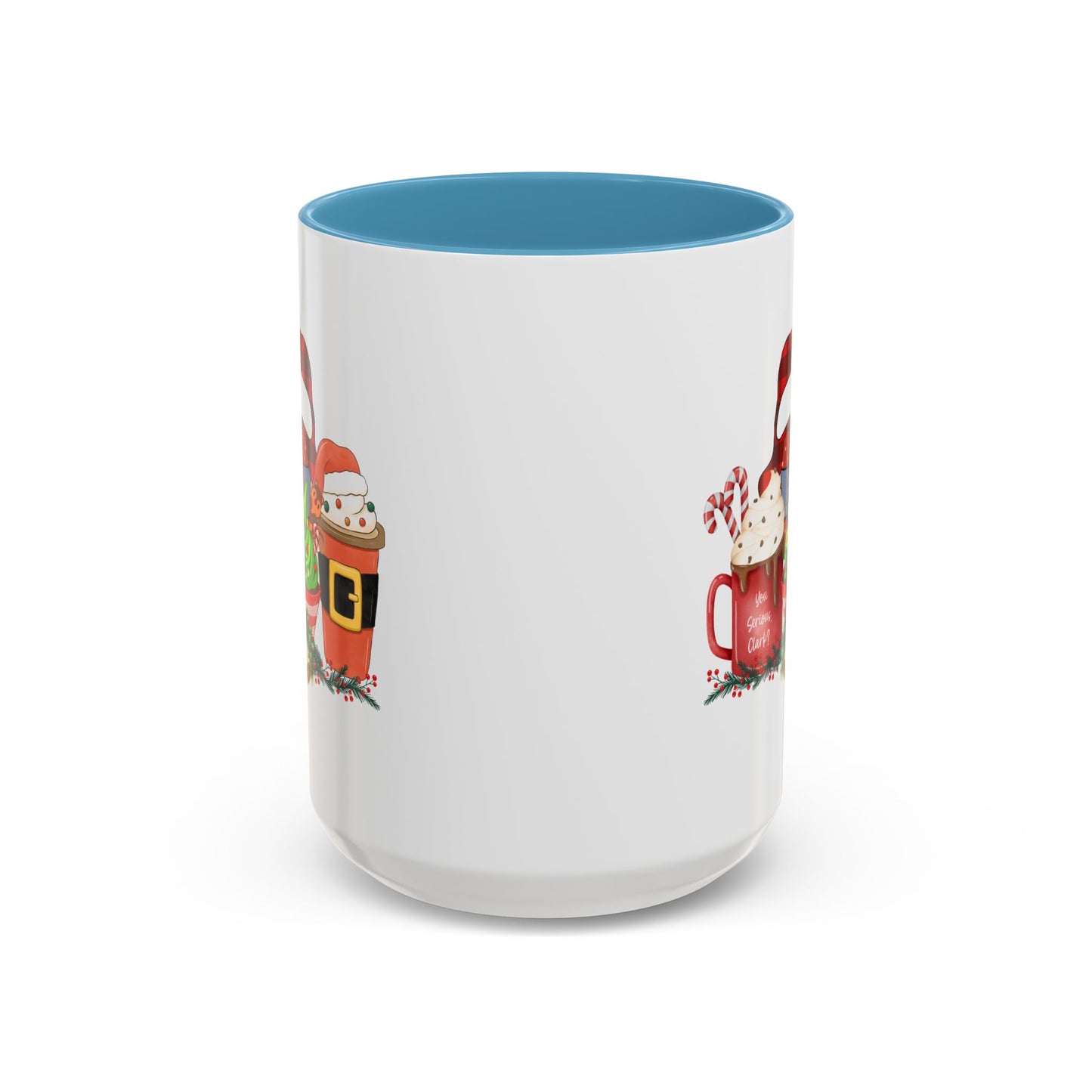 Merry Christmas Home Sweet Home Gift | 11oz | 15oz | White Color Rimmed Mug | Girl Soccer Player