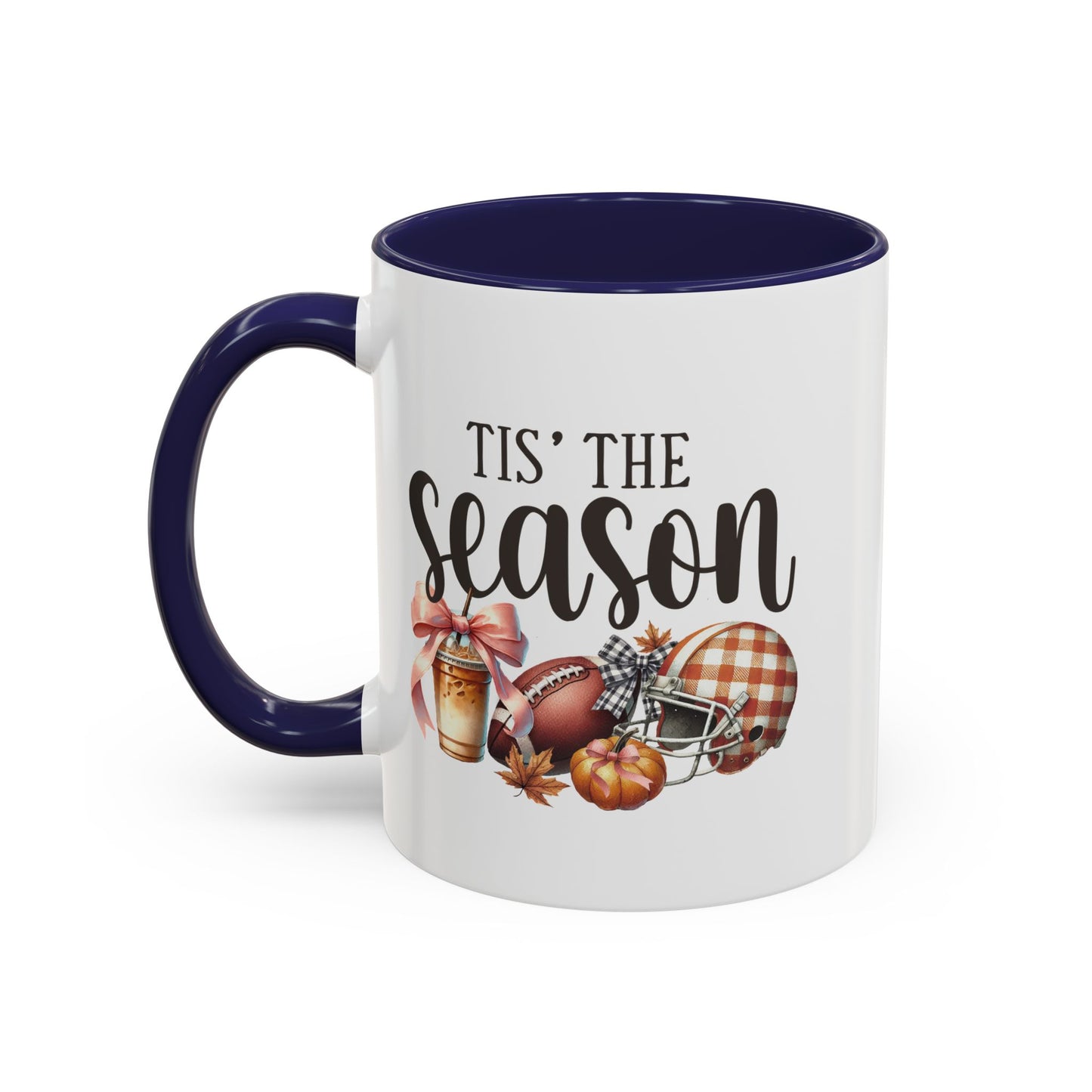 Tis The Season Home Sweet Home Gift | 11oz | 15oz | White Color Rimmed Mug