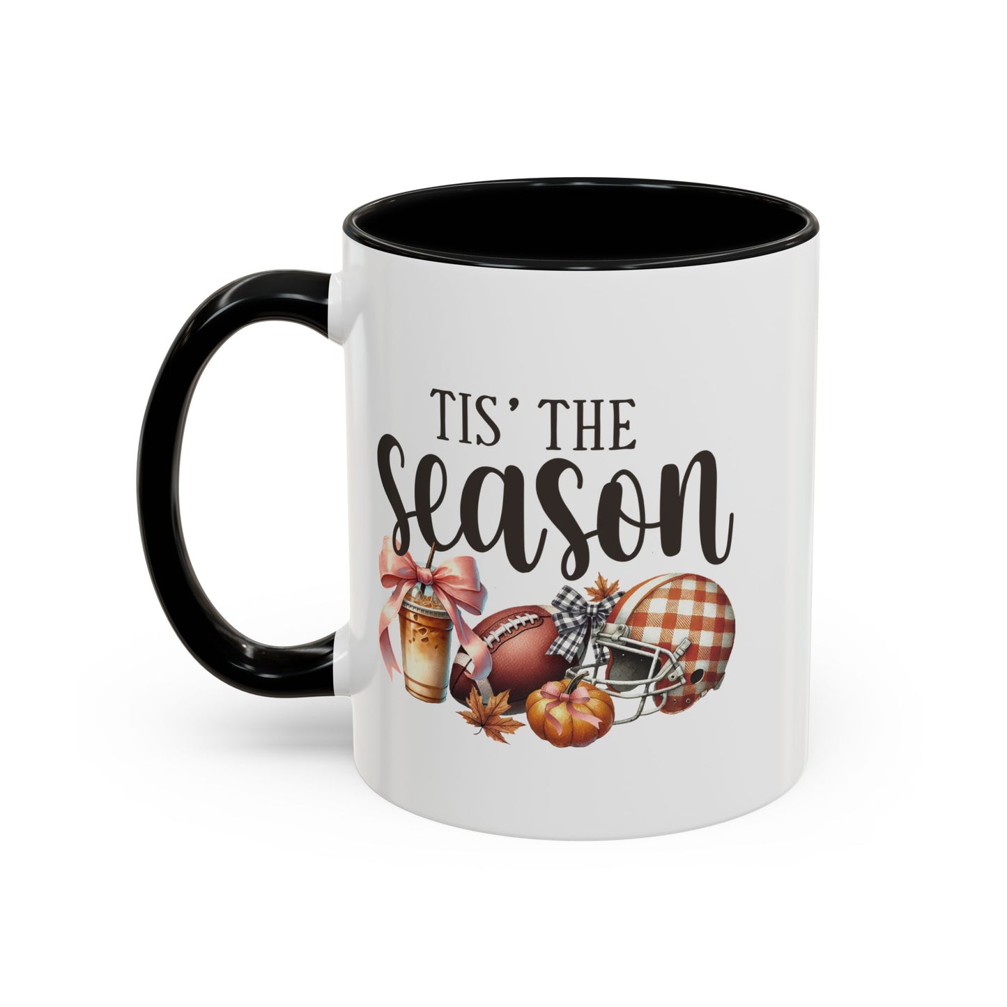 Tis The Season Home Sweet Home Gift | 11oz | 15oz | White Color Rimmed Mug