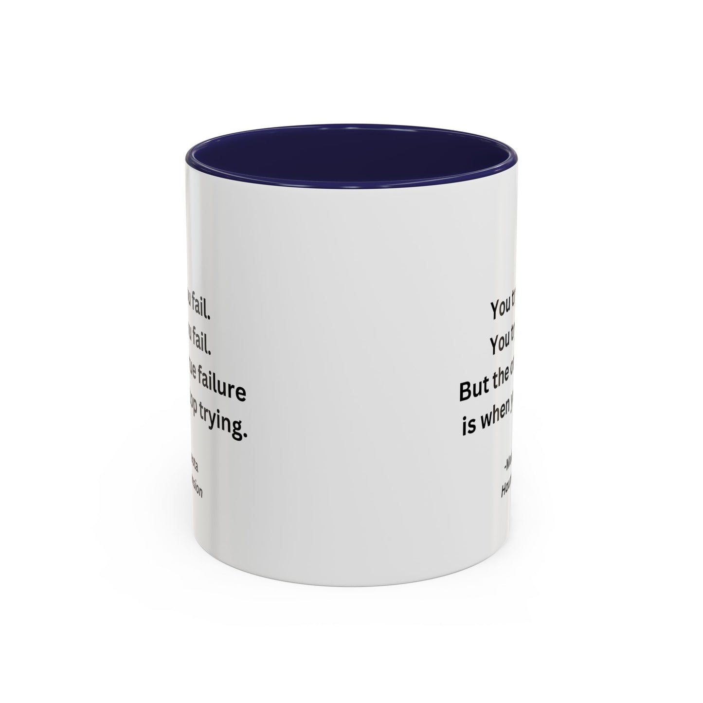 Resilience in the Face of Struggle Home Sweet Home Gift | 11oz | 15oz | White Color Rimmed Mug | Gir