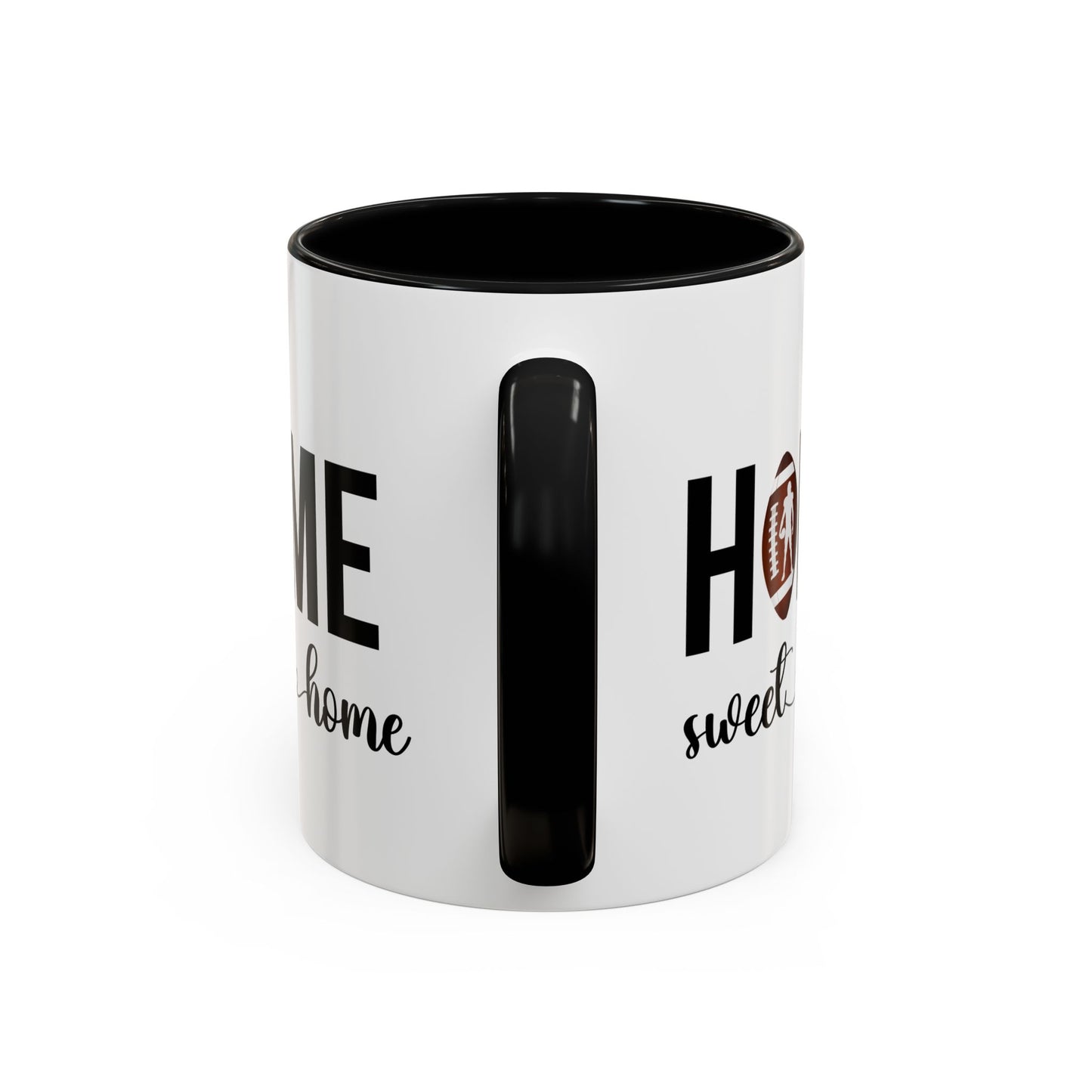 Football Player Home Sweet Home Gift | 11oz | 15oz | White Color Rimmed Mug