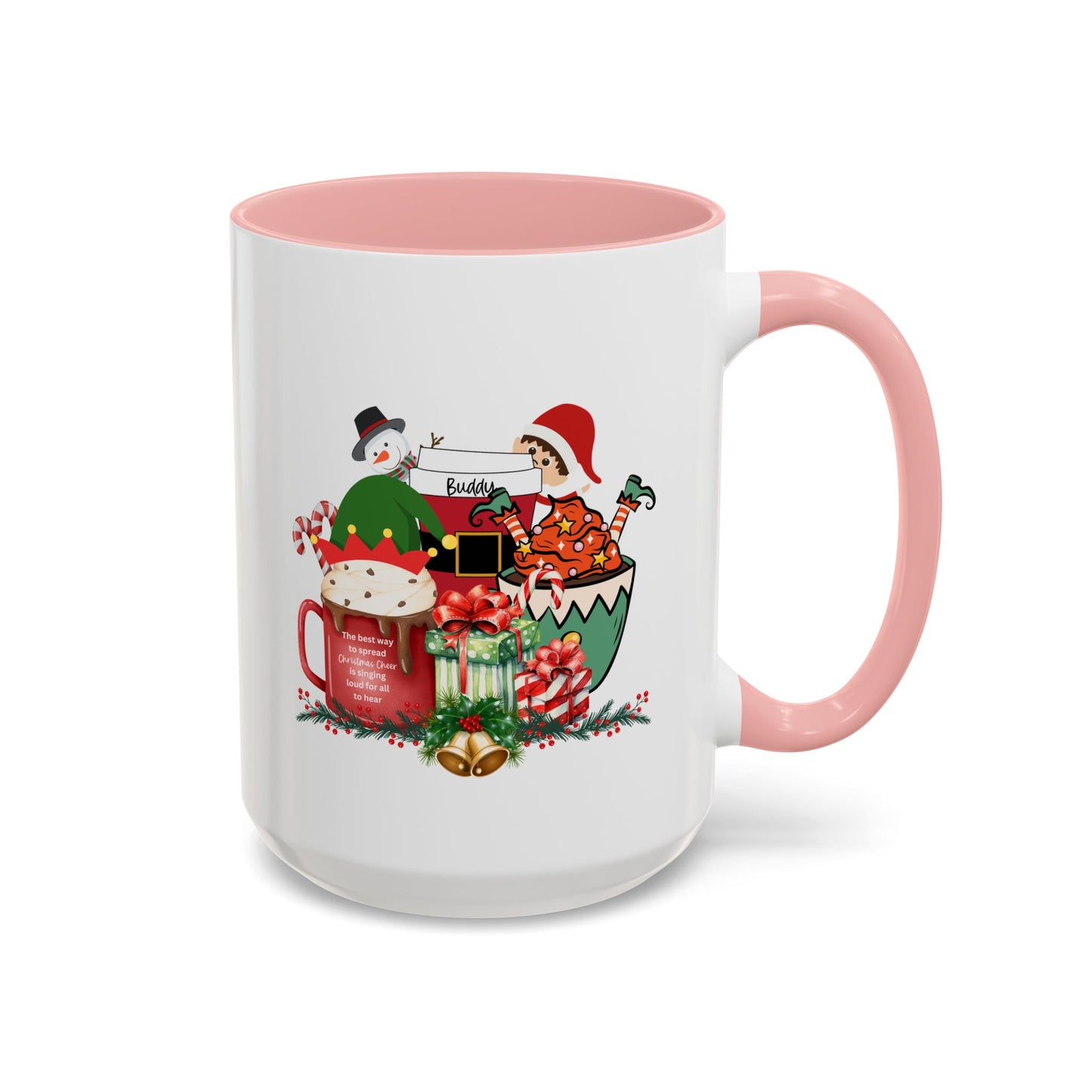 Merry Christmas with a Bang Home Sweet Home Gift | 11oz | 15oz | White Color Rimmed Mug | Girl Soccer Player