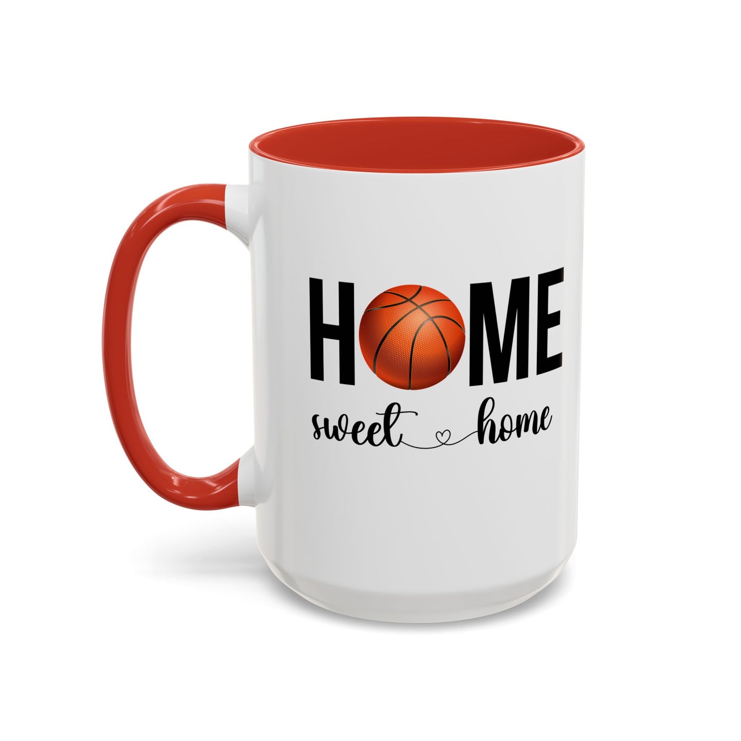 Bake, Sip Hot Cocoa, and Home Sweet Home Gift | 11oz | 15oz | White Color Rimmed Mug