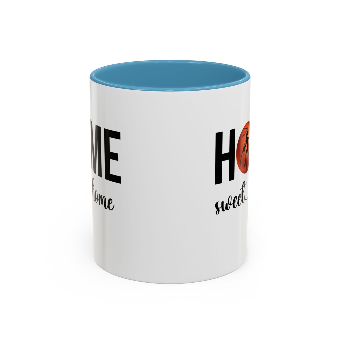 Bake, Sip Hot Cocoa and  Home Sweet Home Gift | 11oz | 15oz | White Color Rimmed Mug