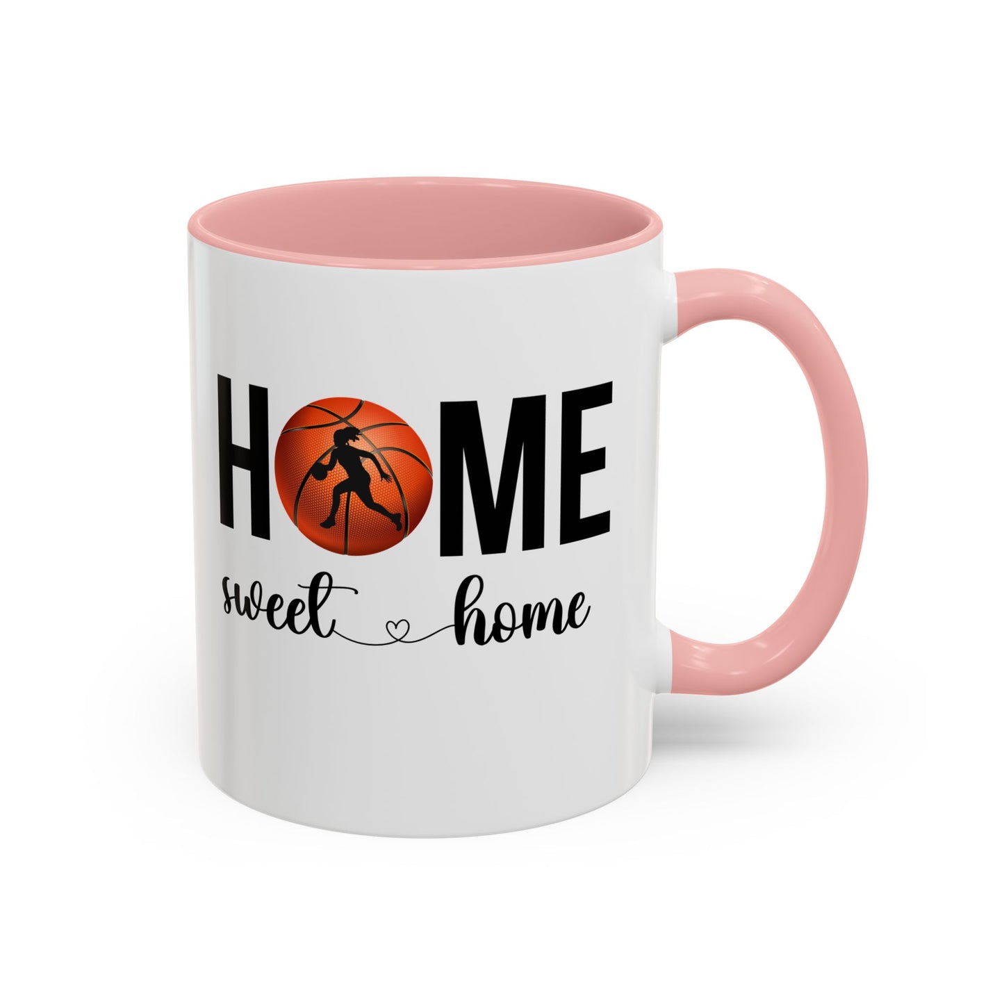 Bake, Sip Hot Cocoa and  Home Sweet Home Gift | 11oz | 15oz | White Color Rimmed Mug