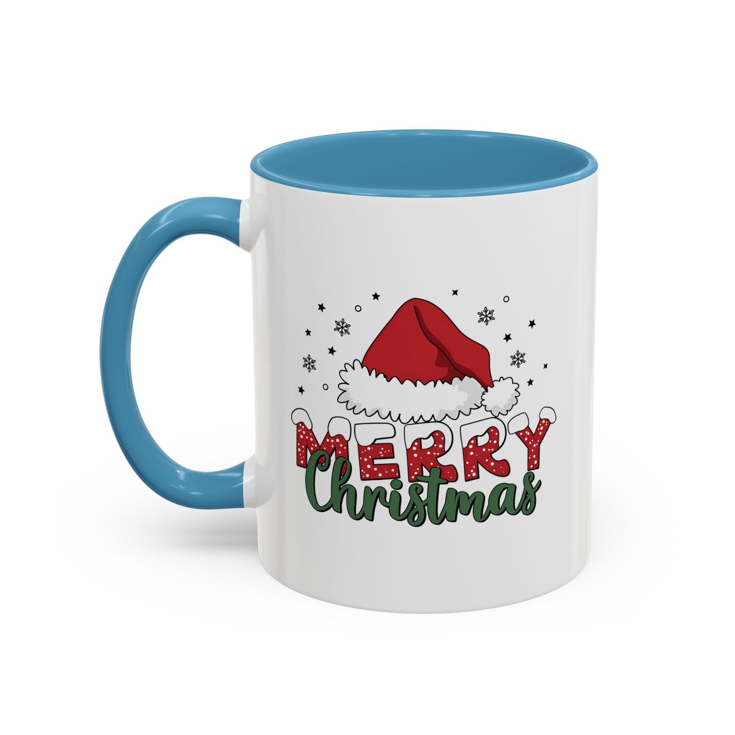 Merry Christmas Home Sweet Home Gift | 11oz | 15oz | White Color Rimmed Mug | Girl Soccer Player