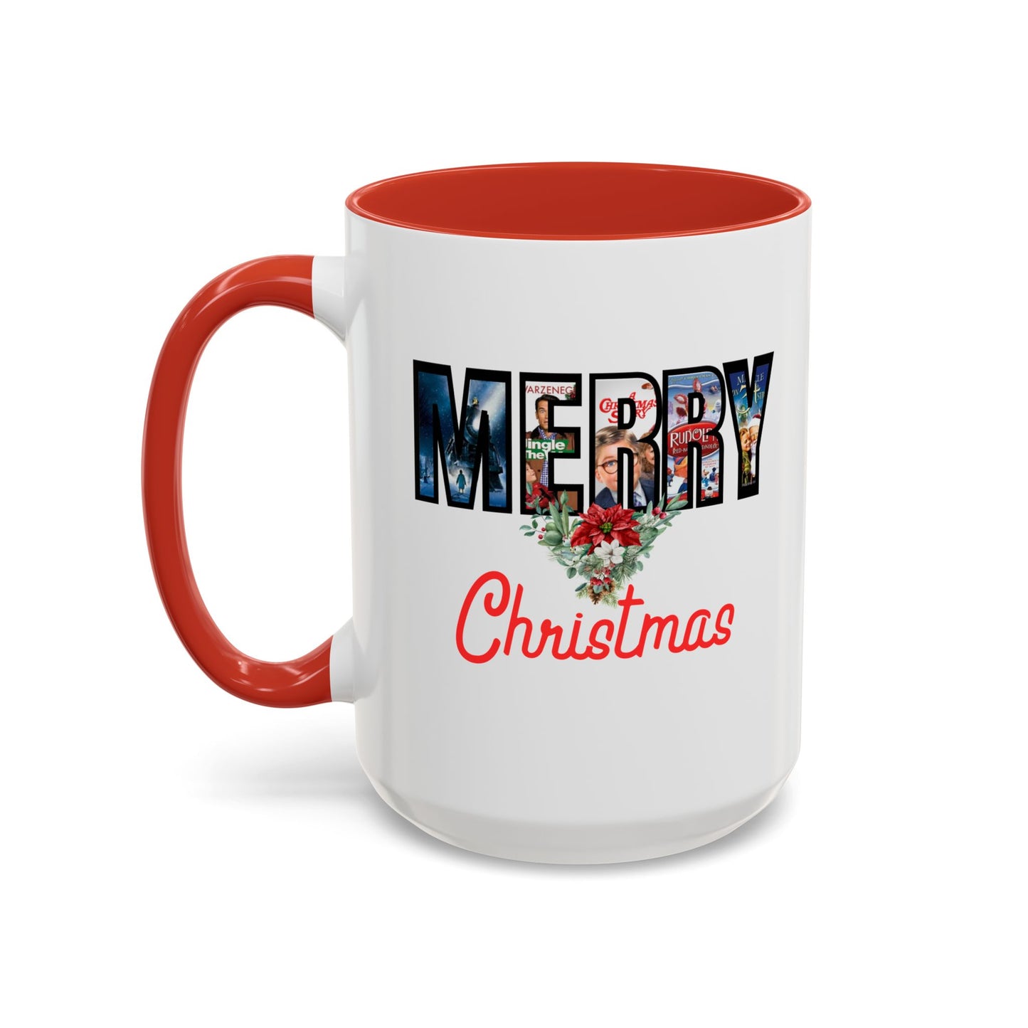 Merry Christmas Home Sweet Home Gift | 11oz | 15oz | White Color Rimmed Mug | Girl Soccer Player