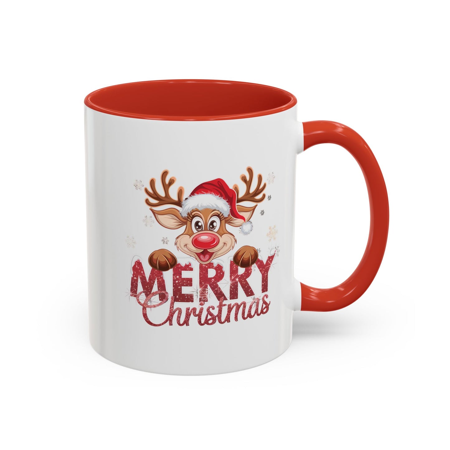 Merry Christmas Home Sweet Home Gift | 11oz | 15oz | White Color Rimmed Mug