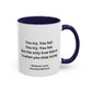 Resilience in the Face of Struggle Home Sweet Home Gift | 11oz | 15oz | White Color Rimmed Mug | Gir