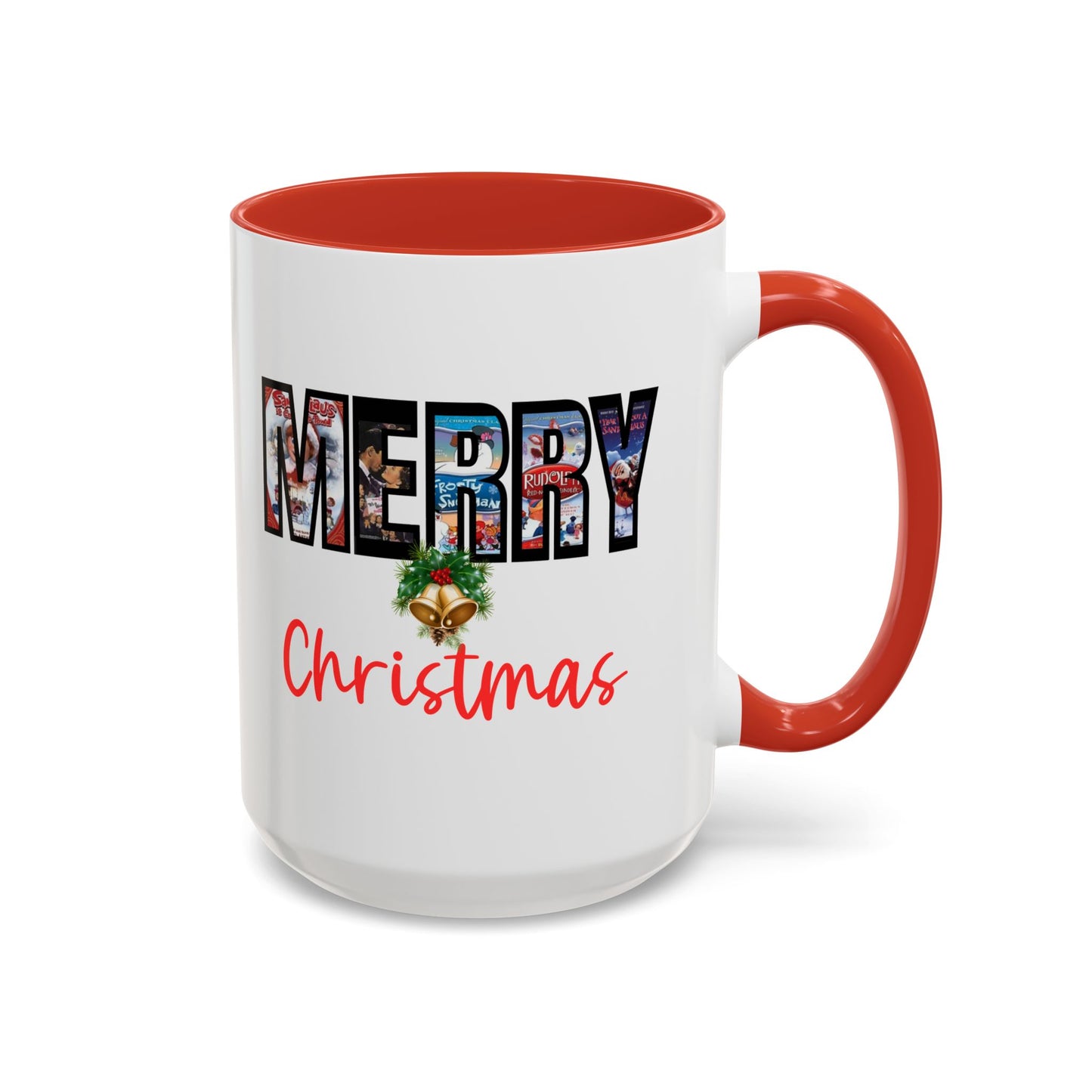 Merry Christmas Home Sweet Home Gift | 11oz | 15oz | White Color Rimmed Mug