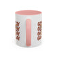 Game Day Home Sweet Home Gift | 11oz | 15oz | White Color Rimmed Mug | Girl Soccer Player