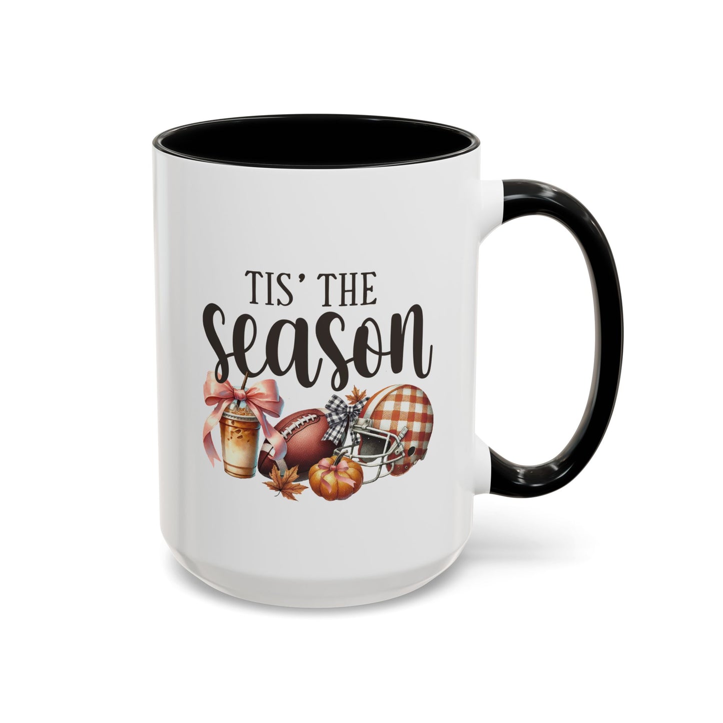 Tis The Season Home Sweet Home Gift | 11oz | 15oz | White Color Rimmed Mug