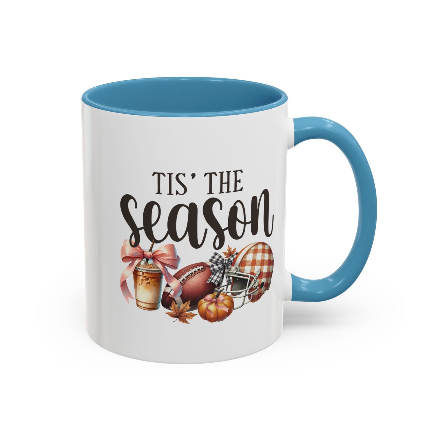 Tis The Season Home Sweet Home Gift | 11oz | 15oz | White Color Rimmed Mug