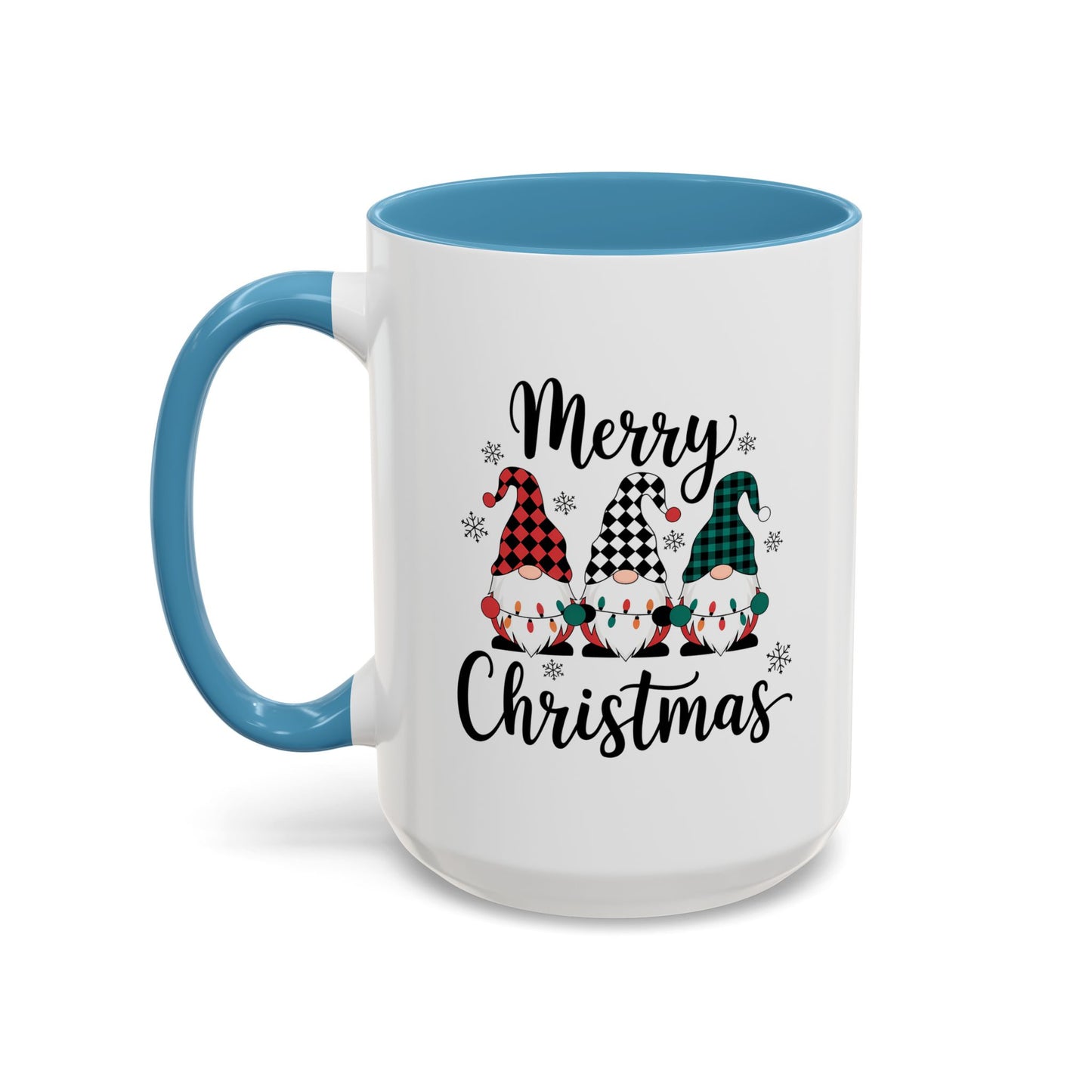 Merry Christmas Home Sweet Home Gift | 11oz | 15oz | White Color Rimmed Mug | Girl Soccer Player