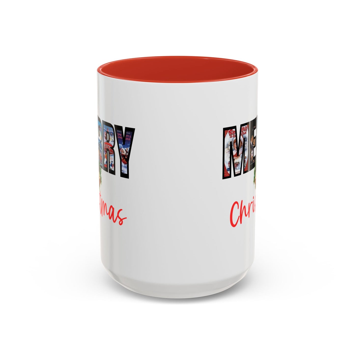 Merry Christmas Home Sweet Home Gift | 11oz | 15oz | White Color Rimmed Mug