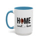 Football Player Home Sweet Home Gift | 11oz | 15oz | White Color Rimmed Mug