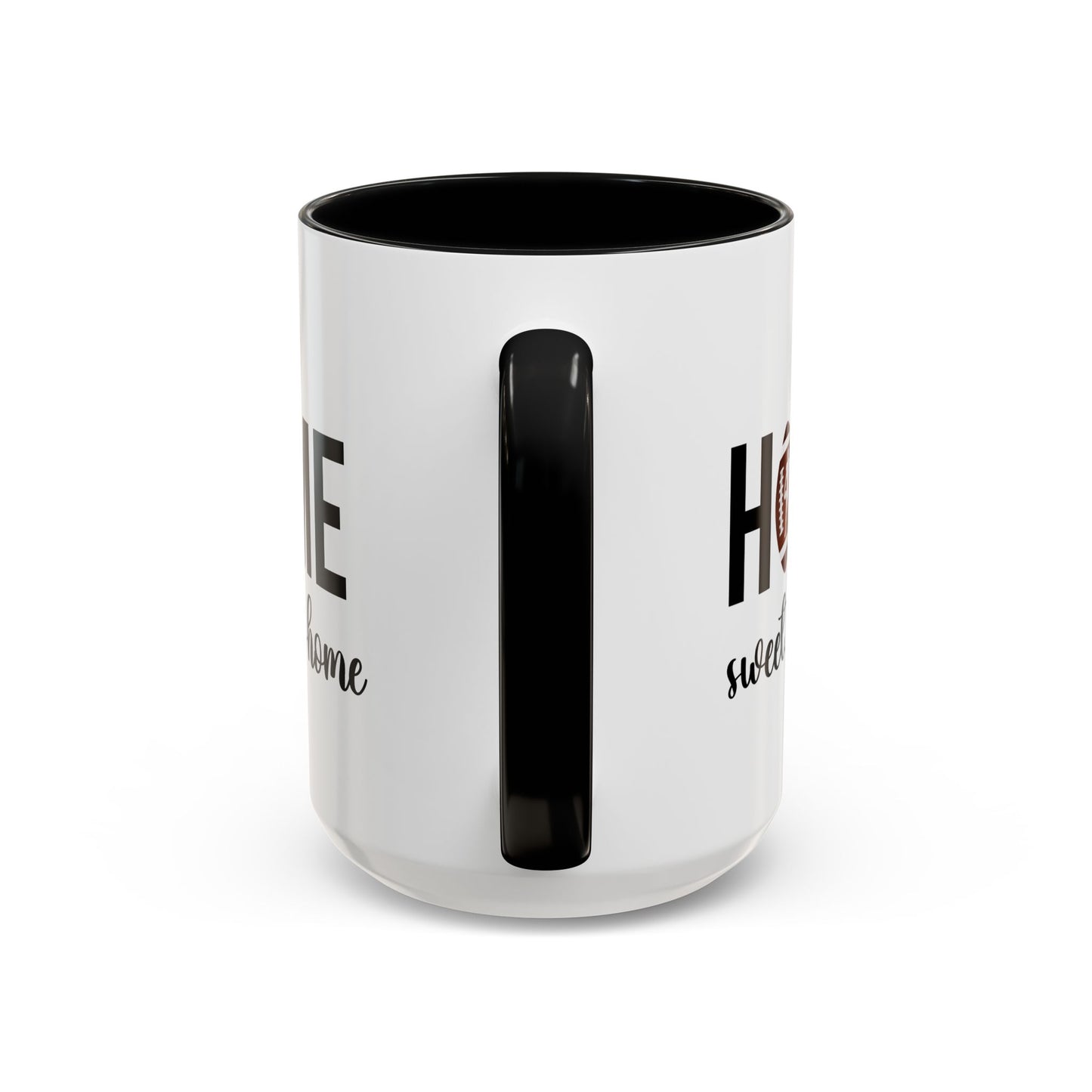 Football Player Home Sweet Home Gift | 11oz | 15oz | White Color Rimmed Mug