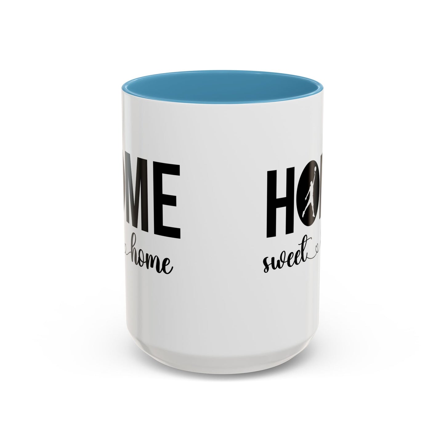 Bake, Sip Hot Cocoa and  Home Sweet Home Gift | 11oz | 15oz | White Color Rimmed Mug