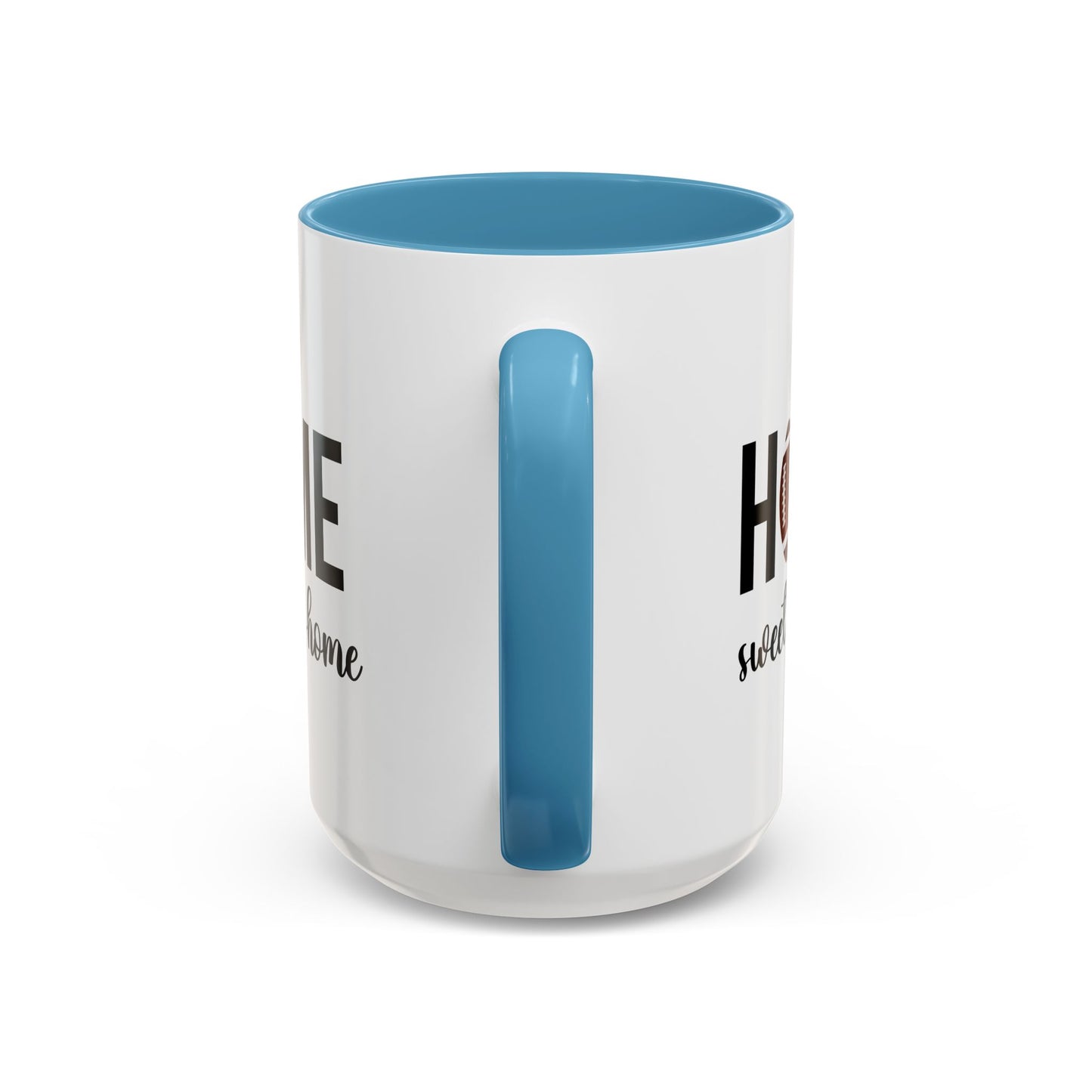 Football Player Home Sweet Home Gift | 11oz | 15oz | White Color Rimmed Mug