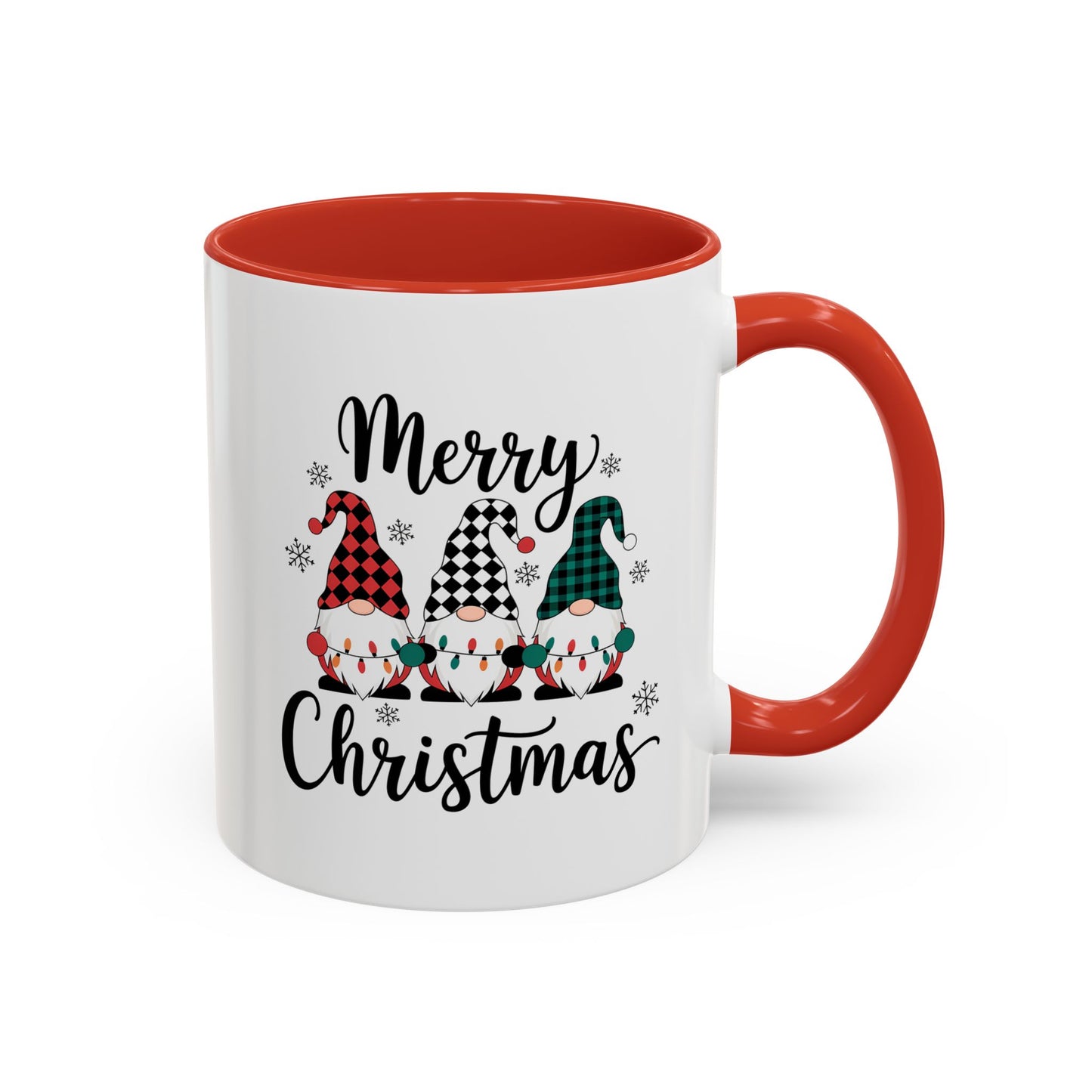 Merry Christmas Home Sweet Home Gift | 11oz | 15oz | White Color Rimmed Mug | Girl Soccer Player