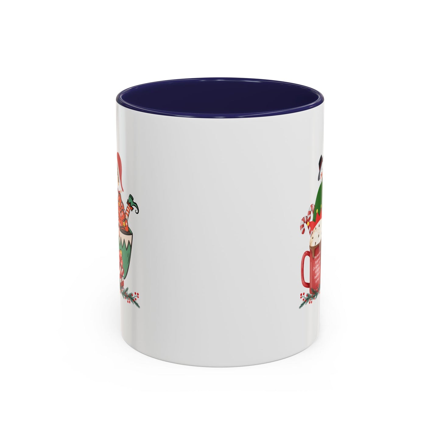 Merry Christmas with a Bang Home Sweet Home Gift | 11oz | 15oz | White Color Rimmed Mug | Girl Soccer Player