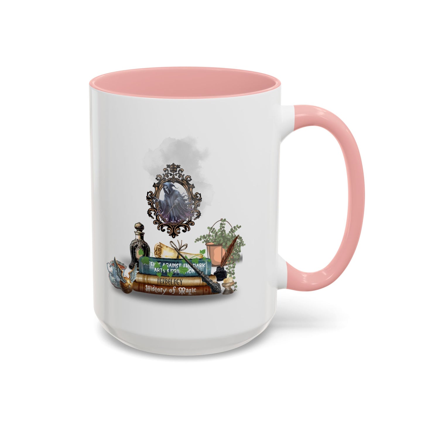 Witches Books Home Sweet Home Gift | 11oz | 15oz | White Color Rimmed Mug | Girl Soccer Player