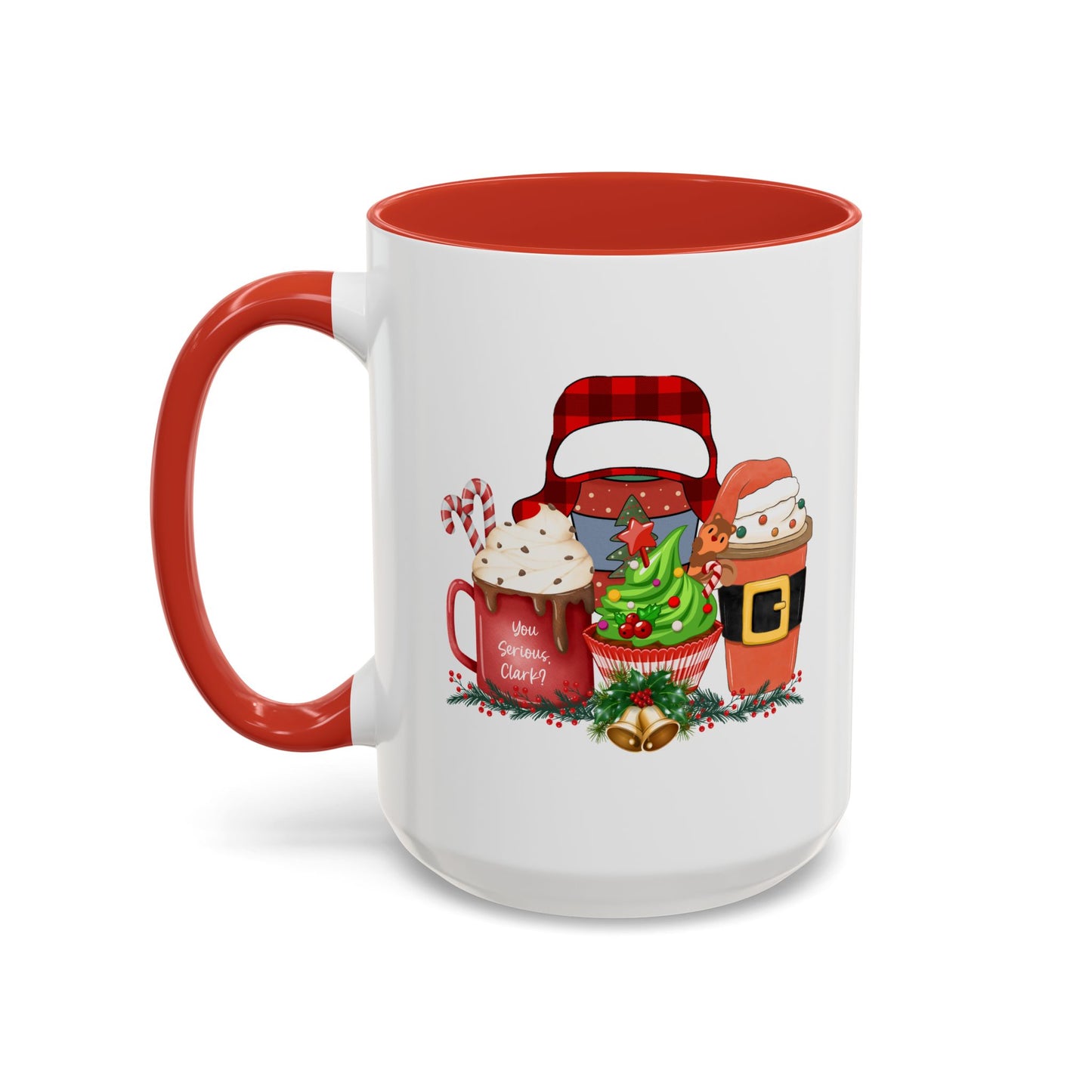 Merry Christmas Home Sweet Home Gift | 11oz | 15oz | White Color Rimmed Mug | Girl Soccer Player