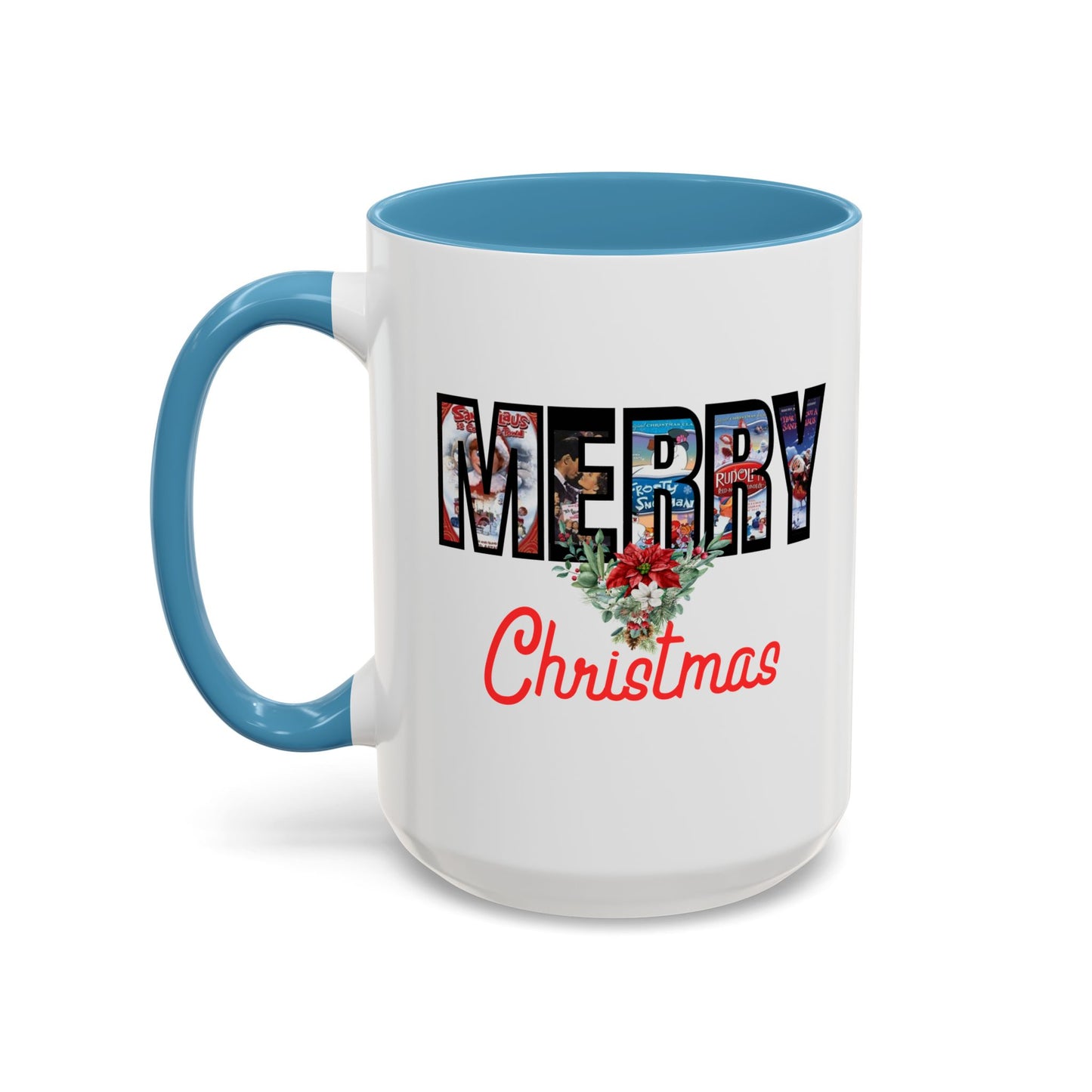 Merry Christmas Home Sweet Home Gift | 11oz | 15oz | White Color Rimmed Mug | Girl Soccer Player