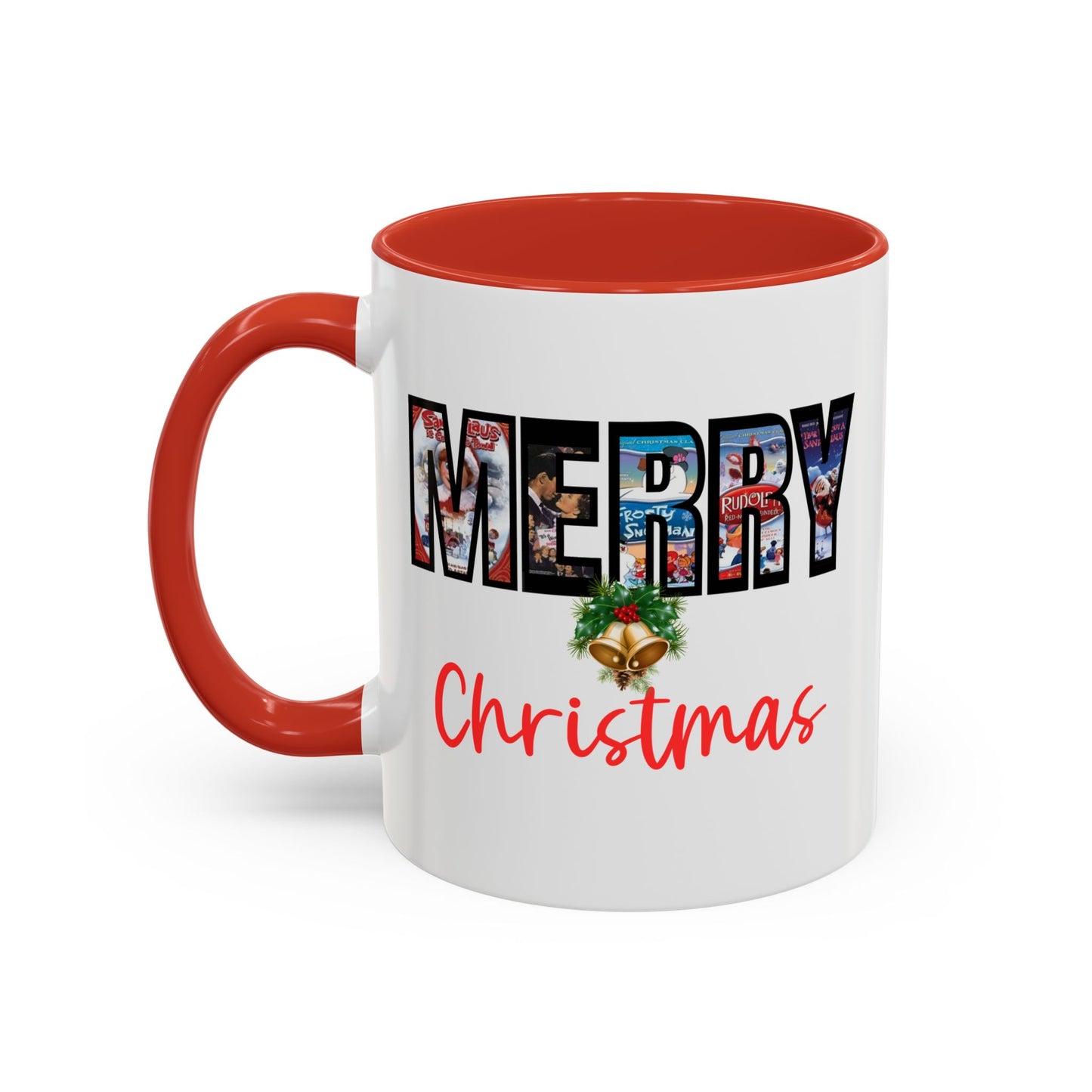 Merry Christmas Home Sweet Home Gift | 11oz | 15oz | White Color Rimmed Mug