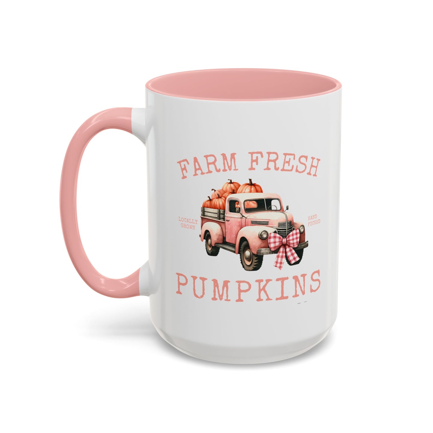 Farm Fresh Pumpkins Home Sweet Home Gift | 11oz | 15oz | White Color Rimmed Mug | Girl Soccer Player