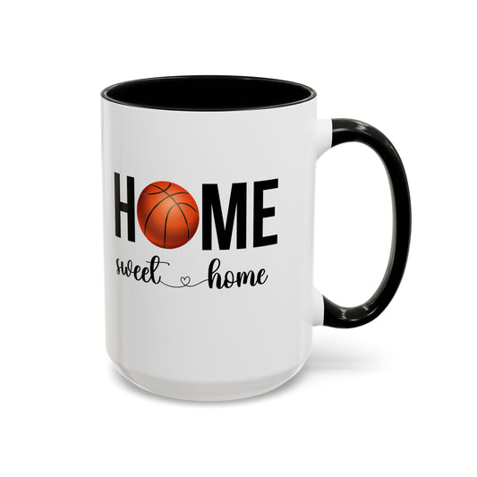 Bake, Sip Hot Cocoa, and Home Sweet Home Gift | 11oz | 15oz | White Color Rimmed Mug