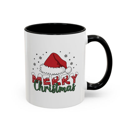 Merry Christmas Home Sweet Home Gift | 11oz | 15oz | White Color Rimmed Mug | Girl Soccer Player