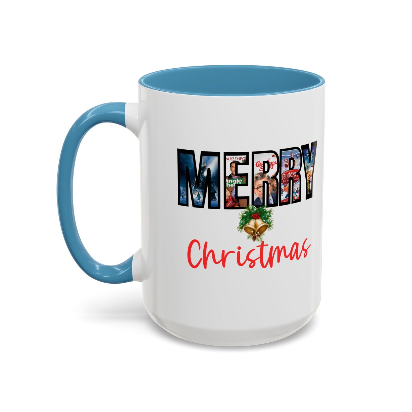 Merry Christmas Home Sweet Home Gift | 11oz | 15oz | White Color Rimmed Mug