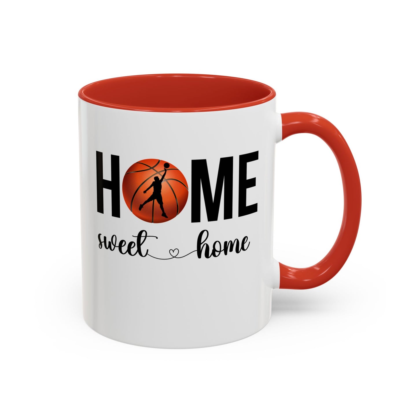 Bake, Sip Hot Cocoa  Home Sweet Home Gift | 11oz | 15oz | White Color Rimmed Mug