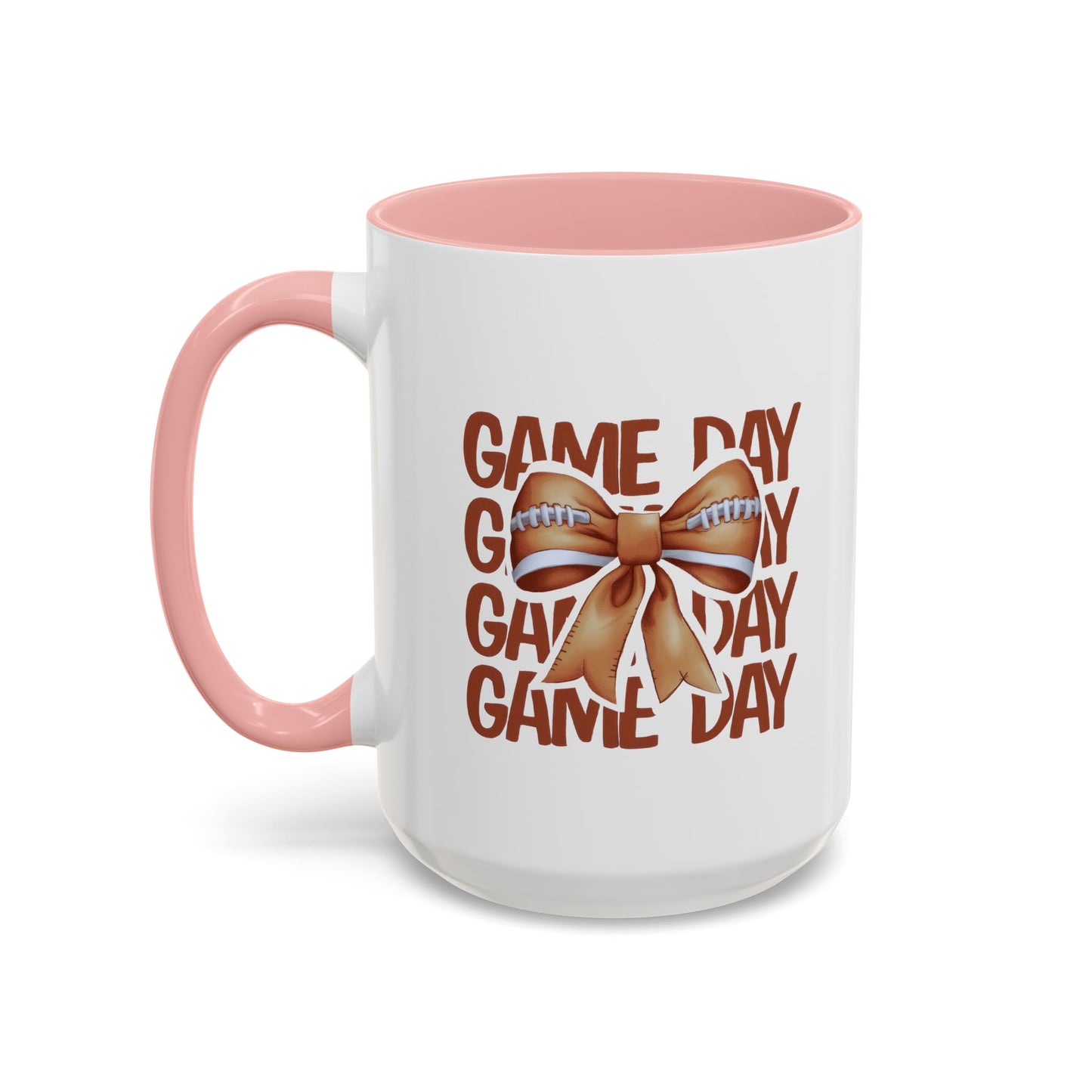 Game Day Home Sweet Home Gift | 11oz | 15oz | White Color Rimmed Mug | Girl Soccer Player