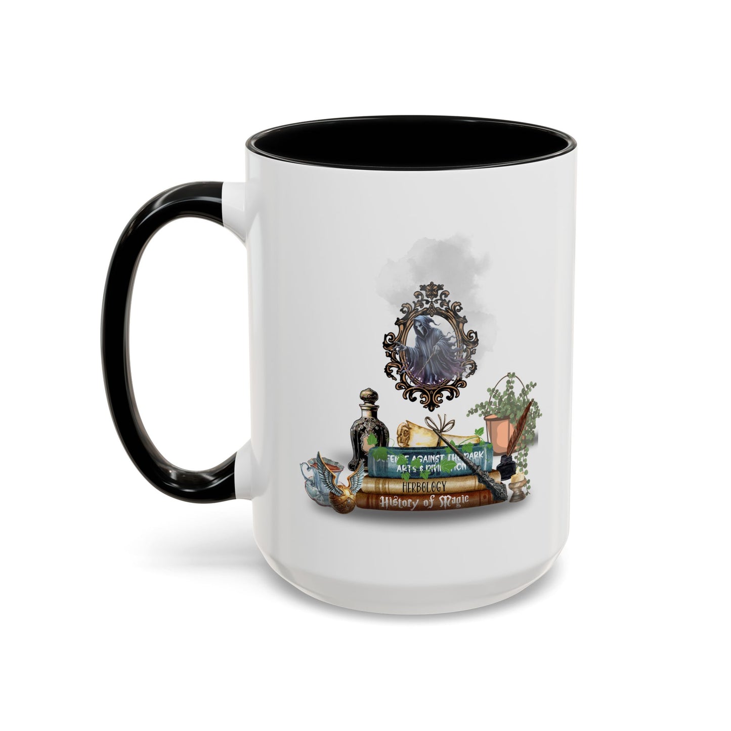 Witches Books Home Sweet Home Gift | 11oz | 15oz | White Color Rimmed Mug | Girl Soccer Player