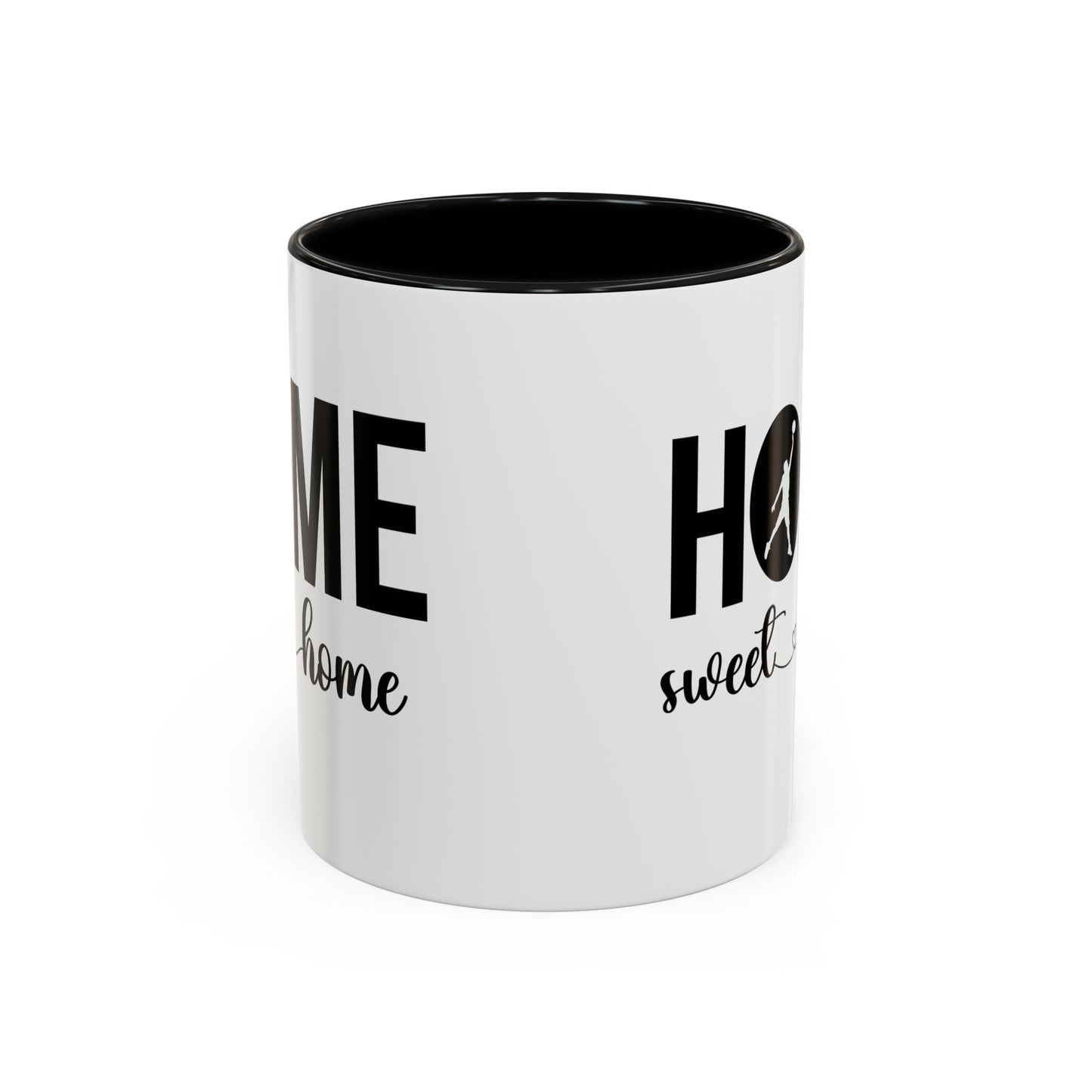 Bake, Sip Hot Cocoa and  Home Sweet Home Gift | 11oz | 15oz | White Color Rimmed Mug