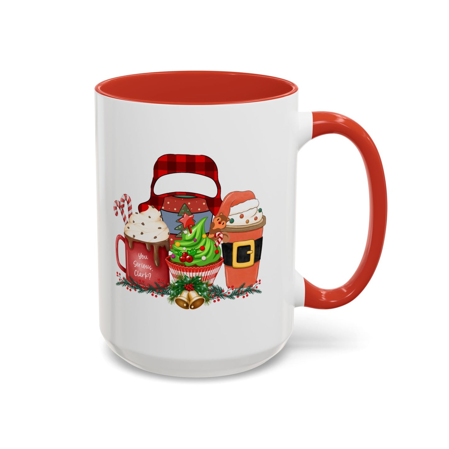 Merry Christmas Home Sweet Home Gift | 11oz | 15oz | White Color Rimmed Mug | Girl Soccer Player