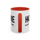 Football Player Home Sweet Home Gift | 11oz | 15oz | White Color Rimmed Mug