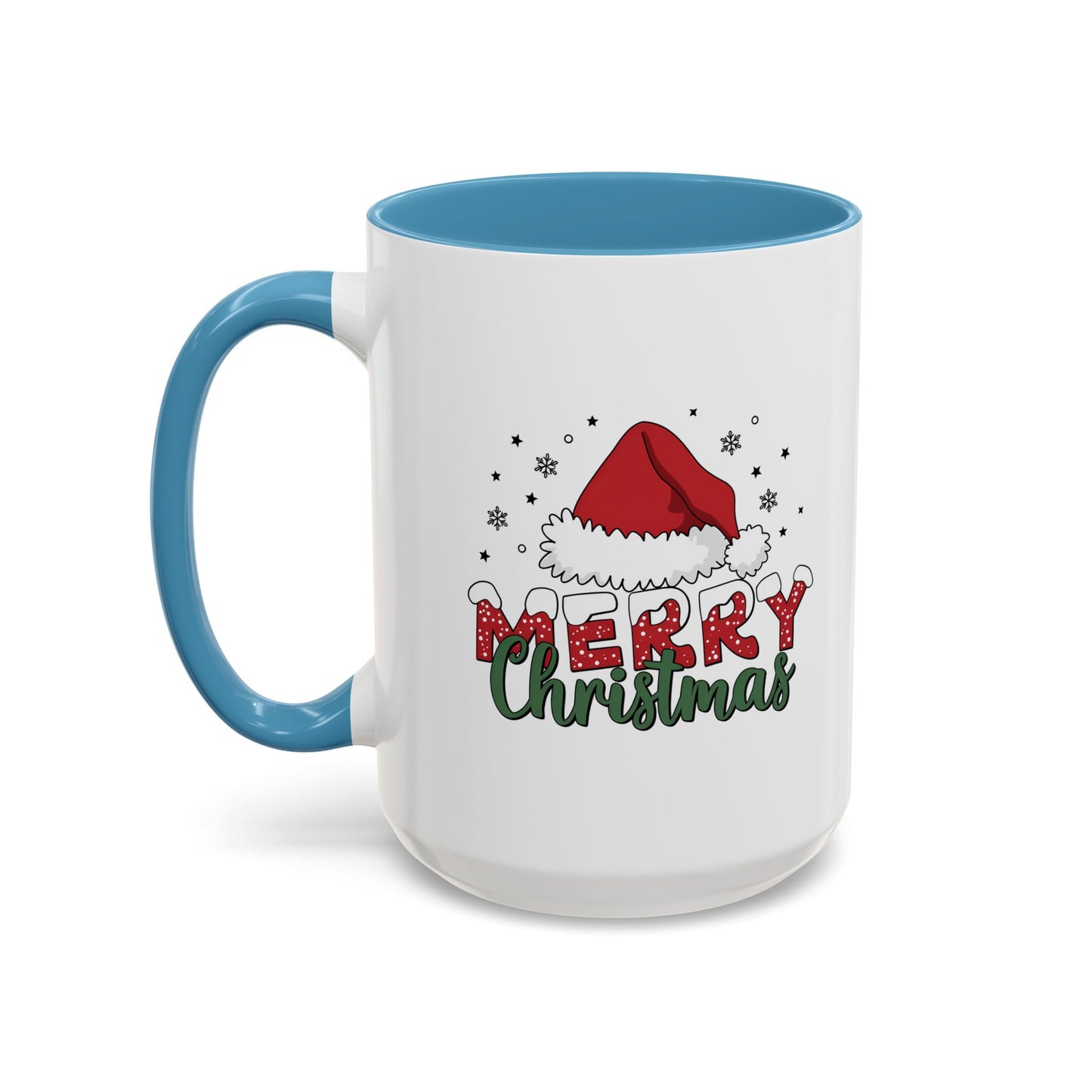 Merry Christmas Home Sweet Home Gift | 11oz | 15oz | White Color Rimmed Mug | Girl Soccer Player