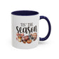 Tis The Season Home Sweet Home Gift | 11oz | 15oz | White Color Rimmed Mug