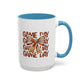 Game Day Home Sweet Home Gift | 11oz | 15oz | White Color Rimmed Mug | Girl Soccer Player