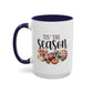 Tis The Season Home Sweet Home Gift | 11oz | 15oz | White Color Rimmed Mug