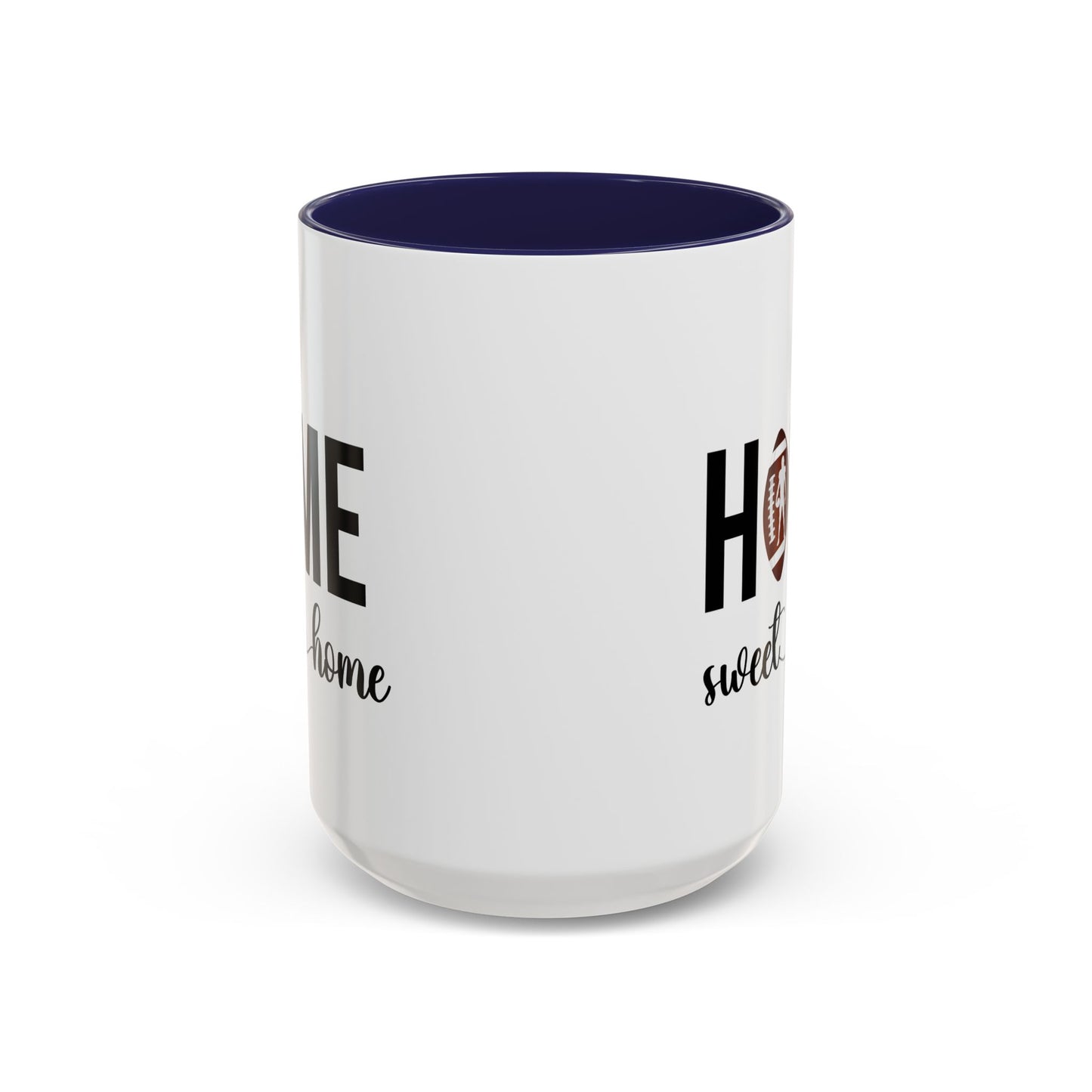 Football Player Home Sweet Home Gift | 11oz | 15oz | White Color Rimmed Mug