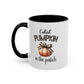 Cutest Pumpkin In The Patch Home Sweet Home Gift | 11oz | 15oz | White Color Rimmed Mug | Girl Soccer Player